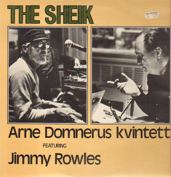 Arne Domnérus Kvintett Featuring Jimmy Rowles ~ The Sheik (Vinyl) - Djungel & Jazz