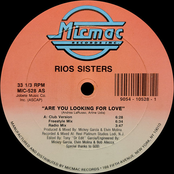 Rios Sisters ~ Are You Looking For Love (Vinyl) - Djungel & Jazz