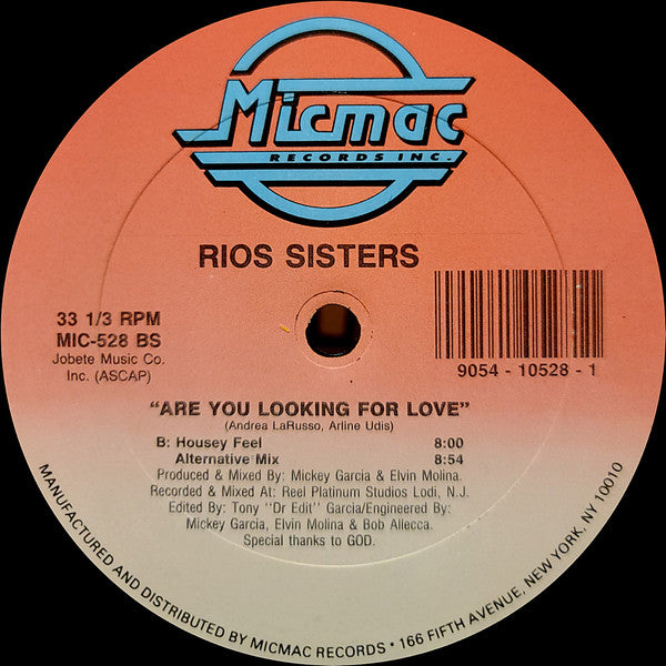 Rios Sisters ~ Are You Looking For Love (Vinyl) - Djungel & Jazz