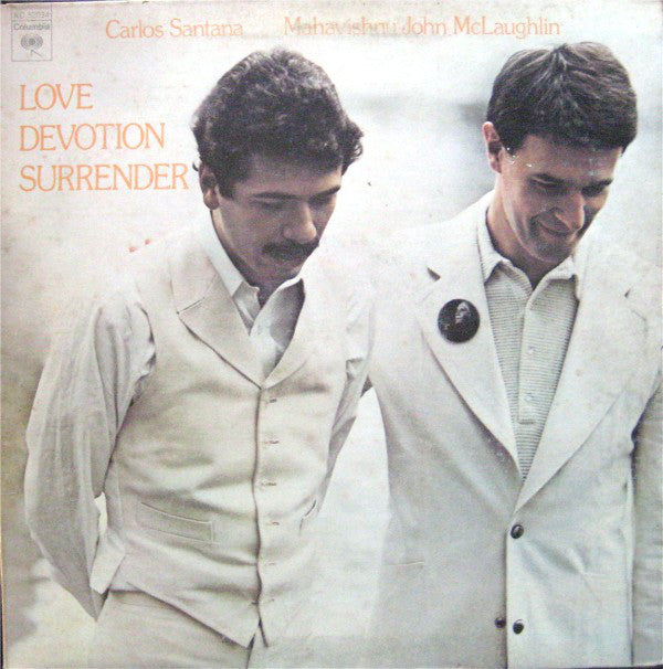 Carlos Santana & Mahavishnu John McLaughlin* : Love Devotion Surrender (LP, Album, San)