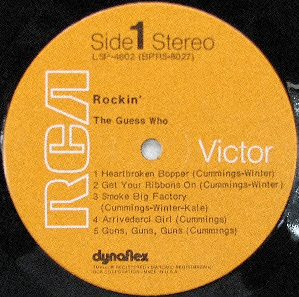The Guess Who ~ Rockin' (Vinyl) - Djungel & Jazz
