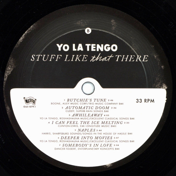 Yo La Tengo : Stuff Like That There (LP, Album)