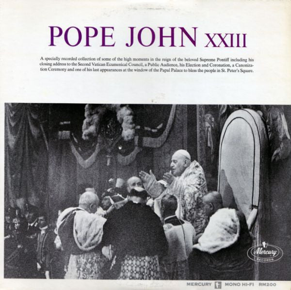 Pope John XXIII ~ Pope John XXIII (Vinyl) - Djungel & Jazz
