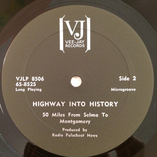 Joe Greene  ~ Highway Into History: The Selma To Montgomery March (Vinyl) - Djungel & Jazz