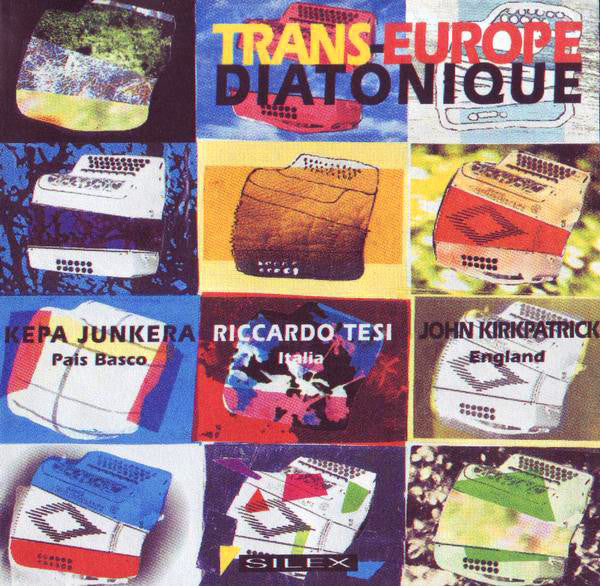 Kepa Junkera, Riccardo Tesi, John Kirkpatrick ~ Trans-Europe Diatonique (Vinyl) - Djungel & Jazz