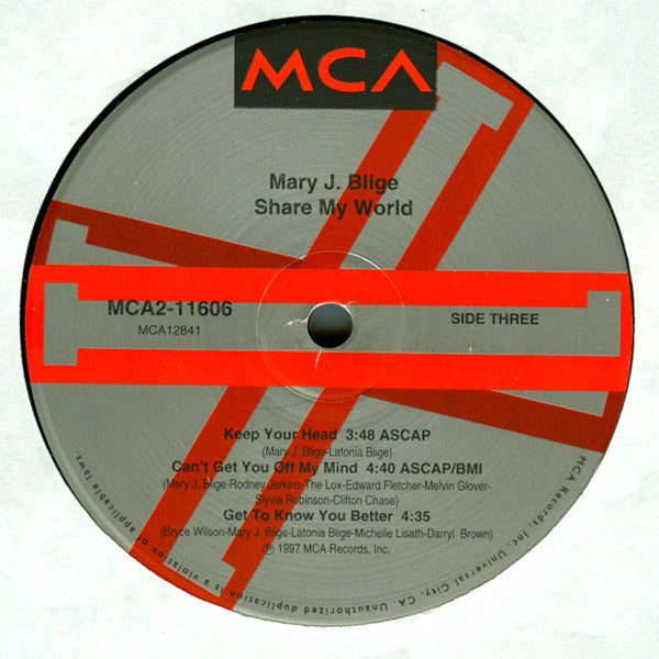 Mary J. Blige ~ Share My World (Vinyl) - Djungel & Jazz