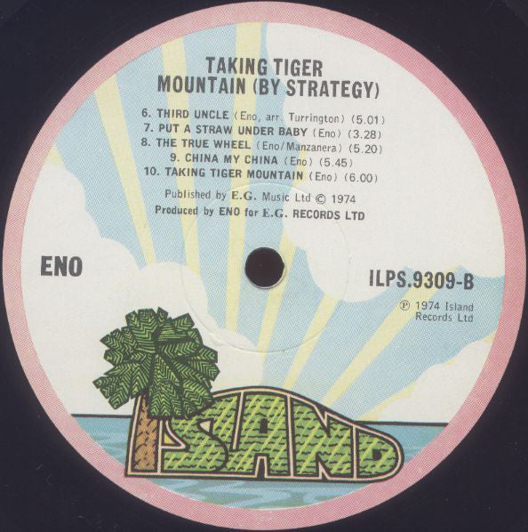 Eno ~ Taking Tiger Mountain (By Strategy) (Vinyl) - Djungel & Jazz