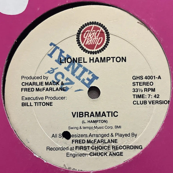 Lionel Hampton : Vibramatic (12")