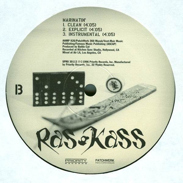 Ras Kass ~ Soul On Ice (Remix) / Marinatin' (Vinyl) - Djungel & Jazz