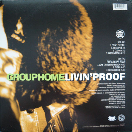 Group Home ~ Livin' Proof (Vinyl) - Djungel & Jazz