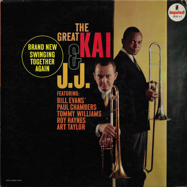 J.J. Johnson & Kai Winding ~ The Great Kai & J. J. (Vinyl) - Djungel & Jazz