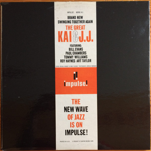 J.J. Johnson & Kai Winding ~ The Great Kai & J. J. (Vinyl) - Djungel & Jazz