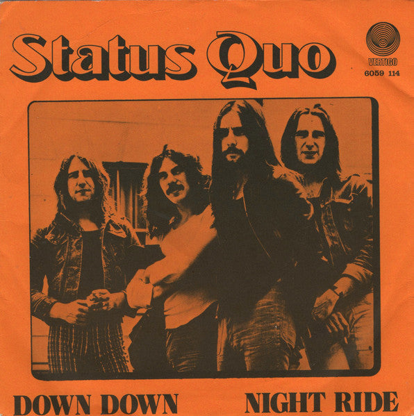 Status Quo ~ Down Down / Night Ride (Vinyl) - Djungel & Jazz