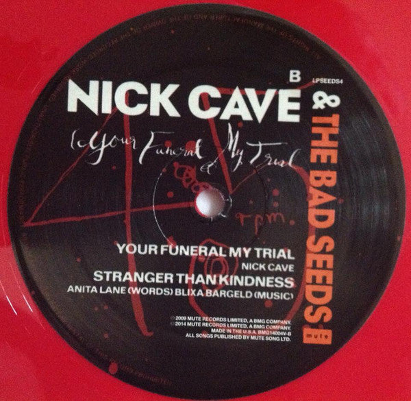 Nick Cave & The Bad Seeds : Your Funeral... My Trial (12", Red + 12", Whi + Album, Ltd, RE, RM, RP, 180)