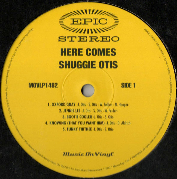 Shuggie Otis ~ Here Comes Shuggie Otis (Vinyl) - Djungel & Jazz