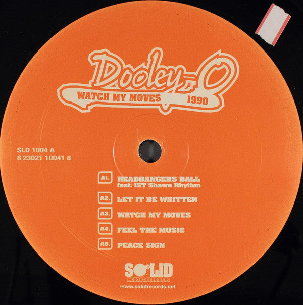 Dooley O ~ Watch My Moves 1990 (Vinyl) - Djungel & Jazz