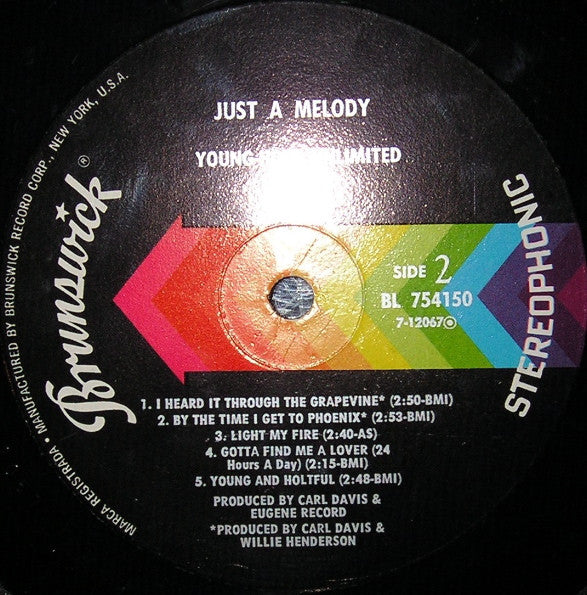 Young-Holt Unlimited ~ Just A Melody (Vinyl) - Djungel & Jazz