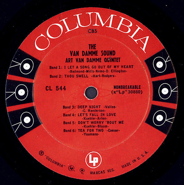 Art Van Damme Quintet ~ The Van Damme Sound (Vinyl) - Djungel & Jazz