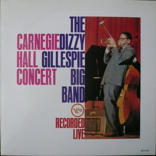 The Dizzy Gillespie Big Band ~ Carnegie Hall Concert - Recorded Live (Vinyl) - Djungel & Jazz