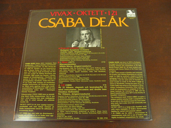 Csaba Deák ~ Vivax (Vinyl) - Djungel & Jazz
