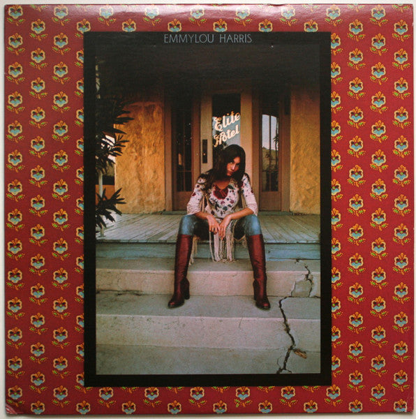 Emmylou Harris : Elite Hotel (LP, Album, RE, Win)