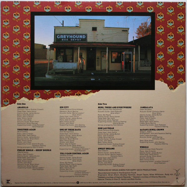 Emmylou Harris ~ Elite Hotel (Vinyl) - Djungel & Jazz