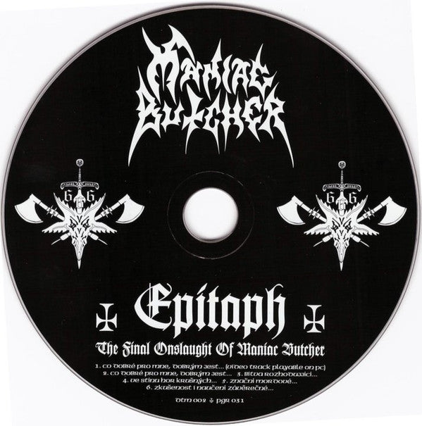 Maniac Butcher ~ Epitaph - The Final Onslaught Of Maniac Butcher (Vinyl) - Djungel & Jazz