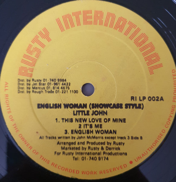 Little John : English Woman (Showcase Style) (LP, Album)