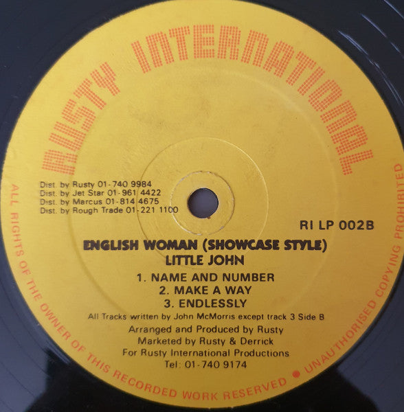 Little John : English Woman (Showcase Style) (LP, Album)