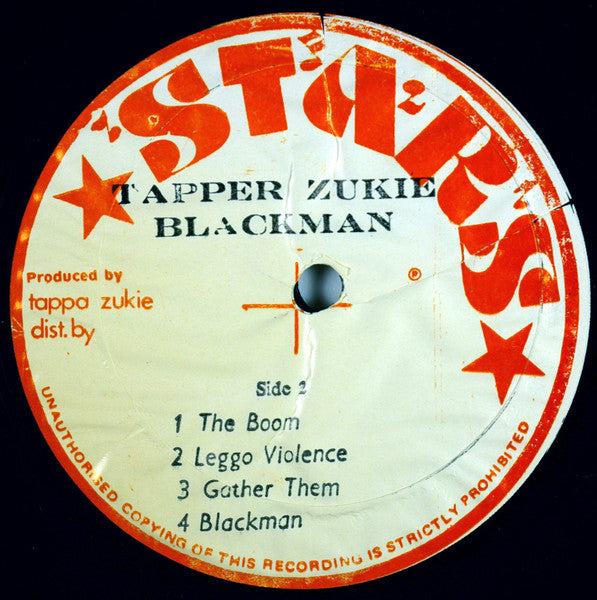 Tapper Zukie : Black Man (LP, Album)