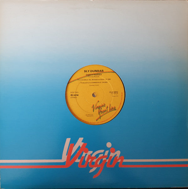 Sly Dunbar : Rasta Fiesta / Dirty Harry (12", Single)