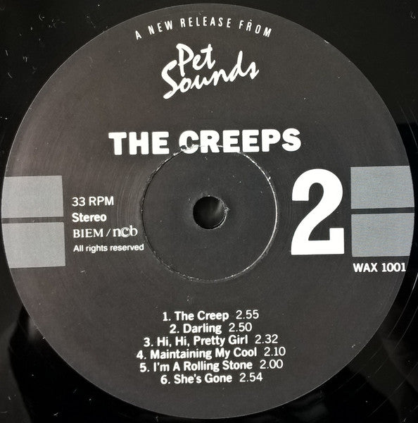 The Creeps ~ Enjoy The Creeps (Vinyl) - Djungel & Jazz