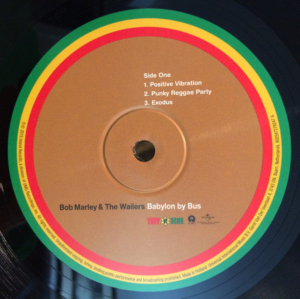 Bob Marley & The Wailers : Babylon By Bus (2xLP, Album, RE, RM, 180)