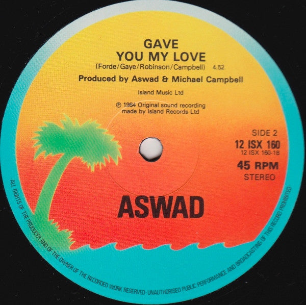 Aswad : Chasing For The Breeze / Gave You My Love (2x12", S/Edition)