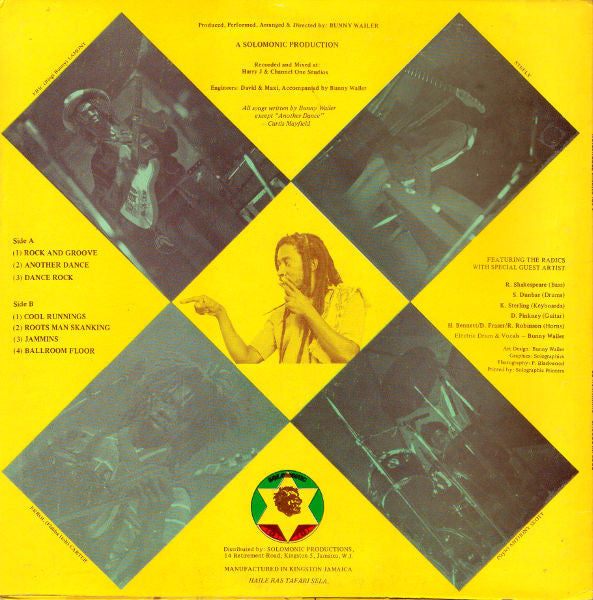 Bunny Wailer : Rock 'N' Groove (LP, Album)