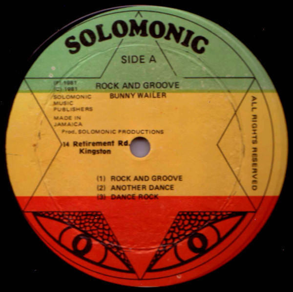 Bunny Wailer : Rock 'N' Groove (LP, Album)