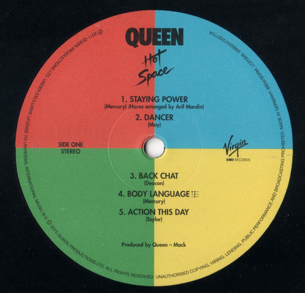 Queen ~ Hot Space (Vinyl) - Djungel & Jazz