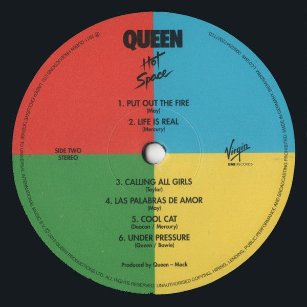 Queen ~ Hot Space (Vinyl) - Djungel & Jazz