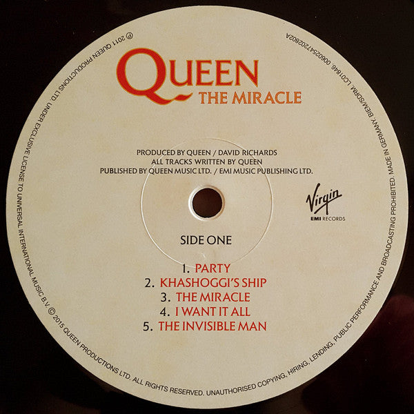 Queen ~ The Miracle (Vinyl) - Djungel & Jazz