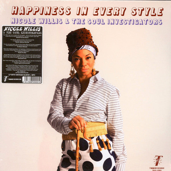 Nicole Willis & The Soul Investigators ~ Happiness In Every Style (Vinyl) - Djungel & Jazz