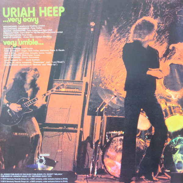 Uriah Heep ~ ...Very 'Eavy ...Very 'Umble (Vinyl) - Djungel & Jazz