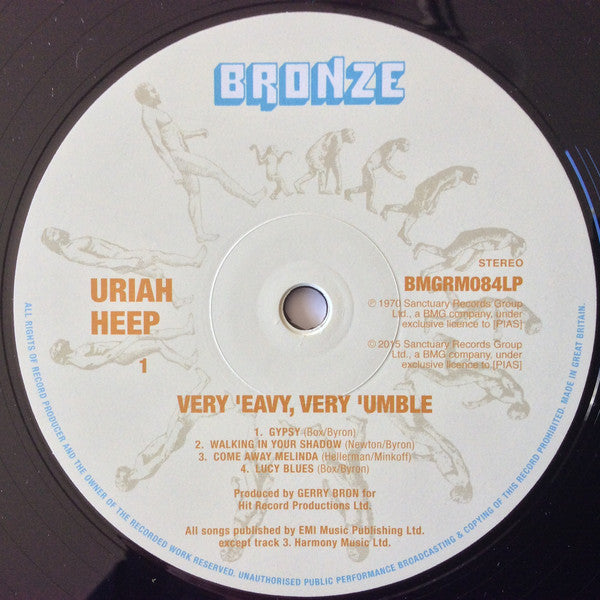 Uriah Heep ~ ...Very 'Eavy ...Very 'Umble (Vinyl) - Djungel & Jazz