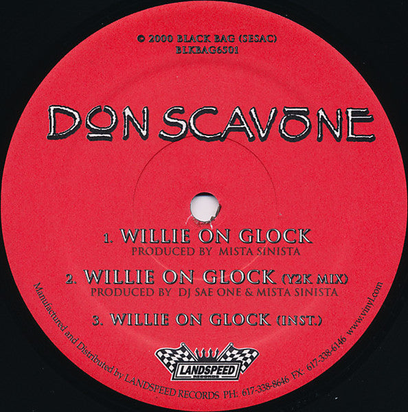 Don Scavone ~ Willie On Glock / 3 & Out (Vinyl) - Djungel & Jazz