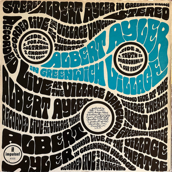 Albert Ayler ~ In Greenwich Village (Vinyl) - Djungel & Jazz