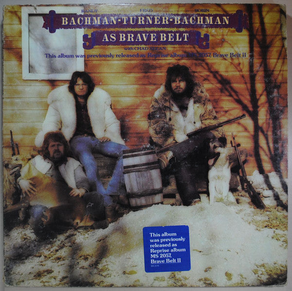 Randy Bachman - Fred Turner - Robin Bachman With Chad Allan ~ As Brave Belt (Vinyl) - Djungel & Jazz