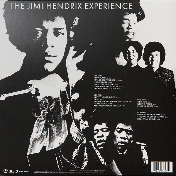 The Jimi Hendrix Experience ~ Are You Experienced (Vinyl) - Djungel & Jazz