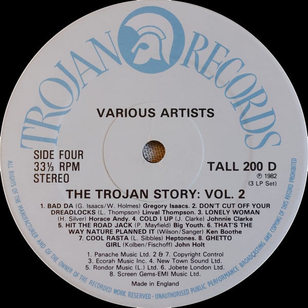 Various : The Trojan Story: Volume Two (3xLP, Blu + Box, Album, Comp, Ltd)