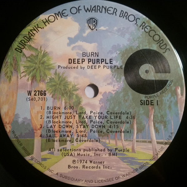 Deep Purple : Burn (LP, Album, Pit)