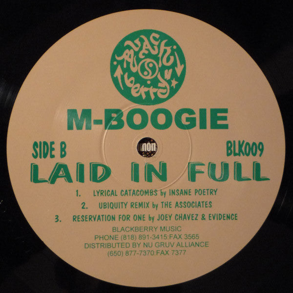 Various ~ Laid In Full (Vinyl) - Djungel & Jazz