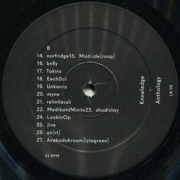 Knxwledge : Anthology (2xLP, Comp, Ltd, RE)